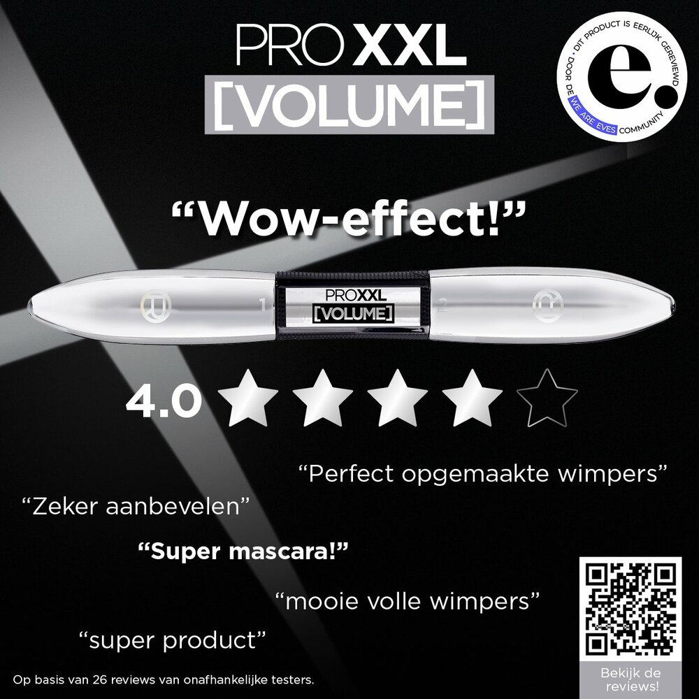L'Or&eacute;al Paris - PRO XXL VOLUME - Zwart - Intens volume mascara - 12 ml