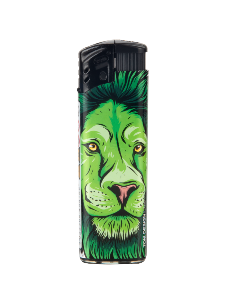 Jet flame lighters - turbo lighter - 50 pieces - Lion