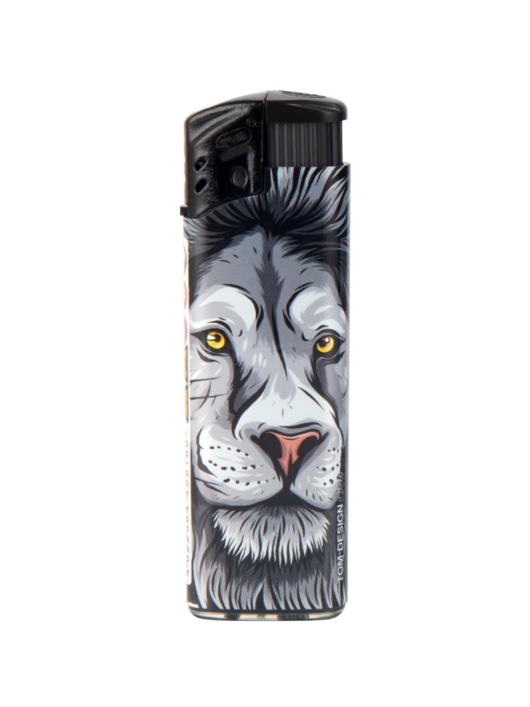 Jet flame lighters - turbo lighter - 50 pieces - Lion