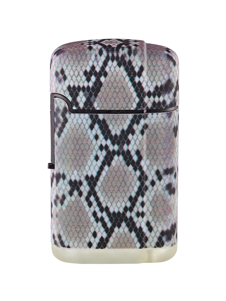 Jet Flame aanstekers  - turbo aansteker - 20 stuks in display - 360&deg; Animal print - soft touch