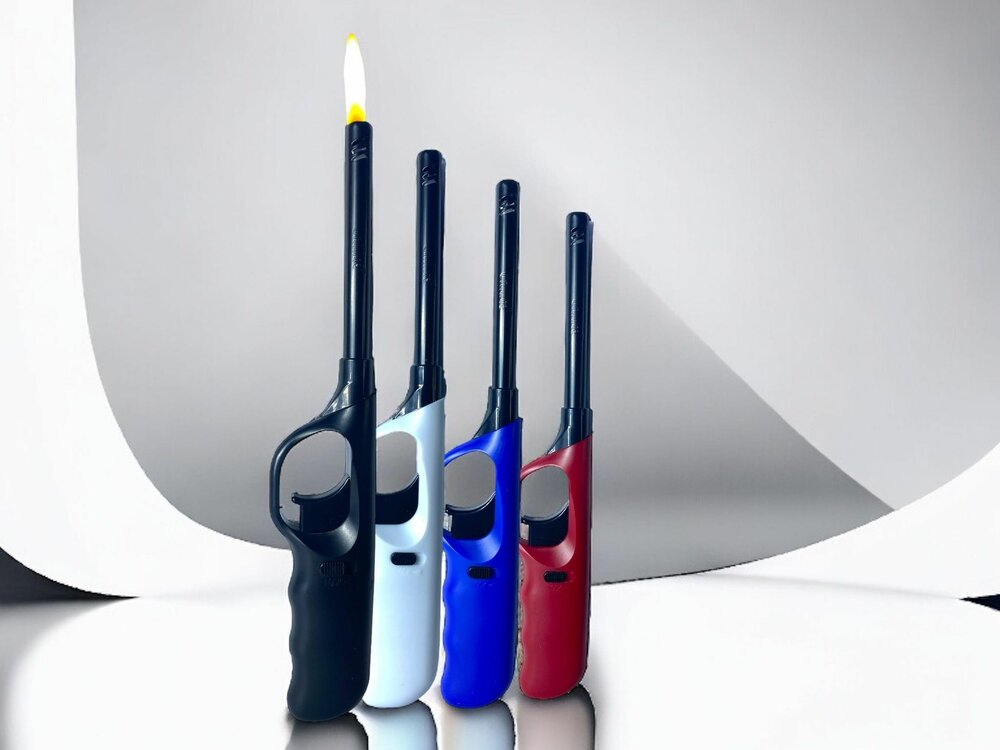Candle lighter - unilite&reg; kitchen lighters - 16 pieces - bbq lighter - refillable