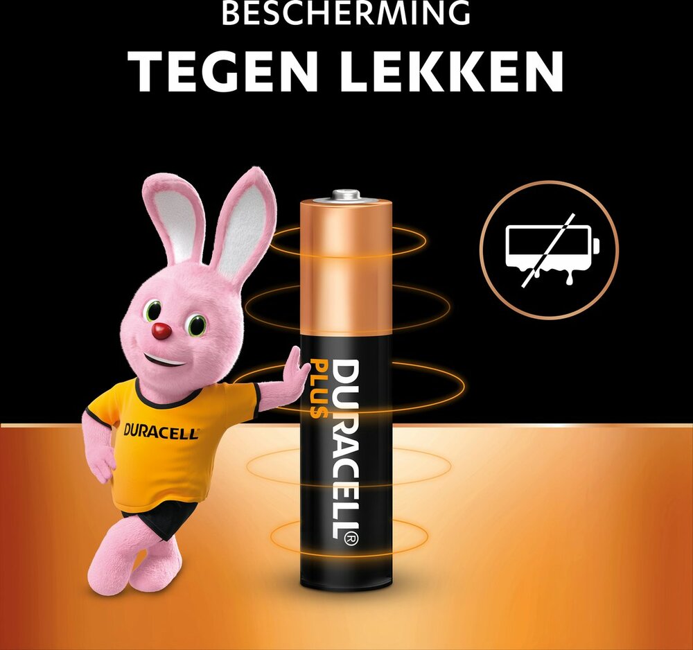 Duracell Plus Alkaline AAA batterijen - 6 stuks
