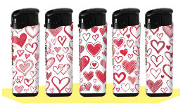 Lighters Click 50 pieces with print