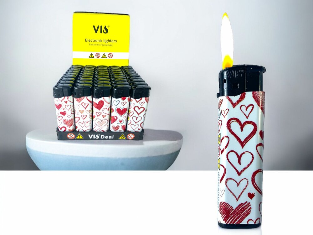 Lighters Click 50 pieces with print