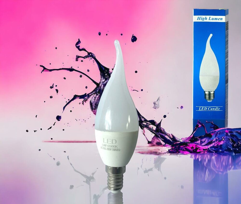 LED Lamp led candle lamp wit licht E14 Energy A