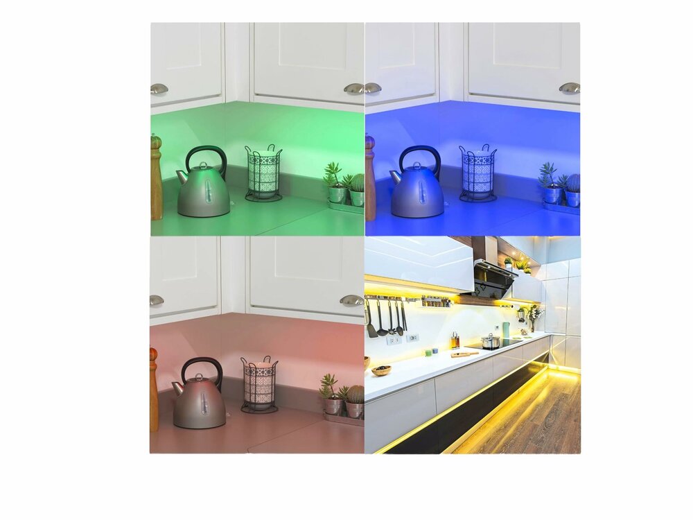 RGB Led strip  - 5m - 15 kleuren - Inclusief afstandbediening