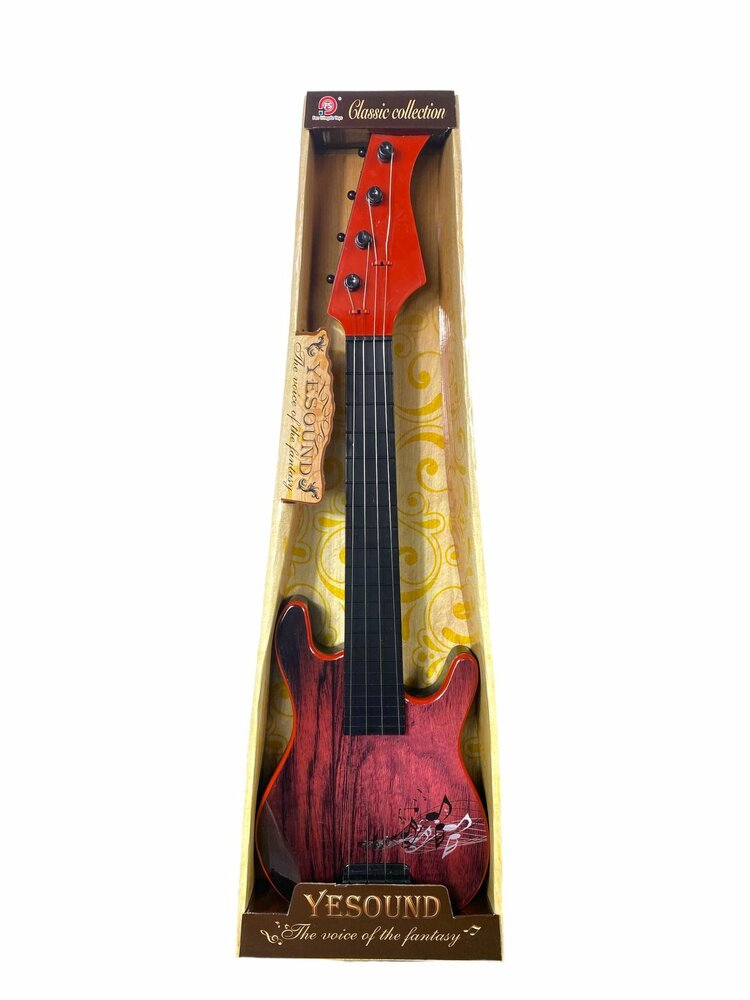 Speelgoedgitaar - YeSound Guitar - rock and roll - 60CM Dark brown