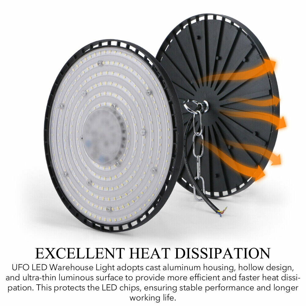 LED Hoogbouwverlichting UFO 100W Magazijn Industri&euml;le Fabriek Lichtlamp 