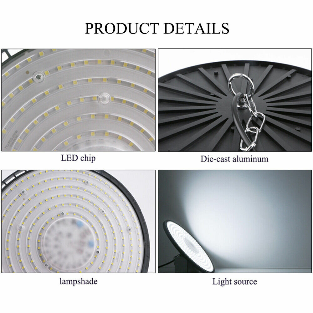 LED Hoogbouwverlichting UFO 100W Magazijn Industri&euml;le Fabriek Lichtlamp 