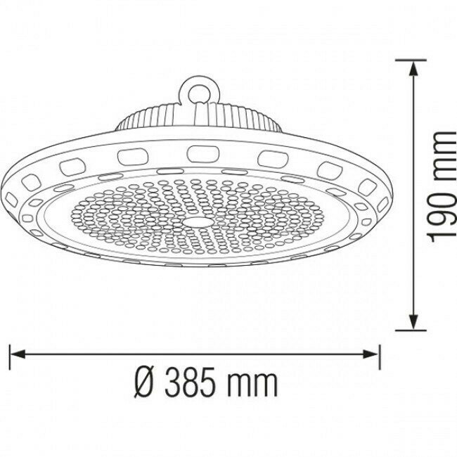 LED High Bay 200 watt | 175lm/w | DIMBAAR | 6000K