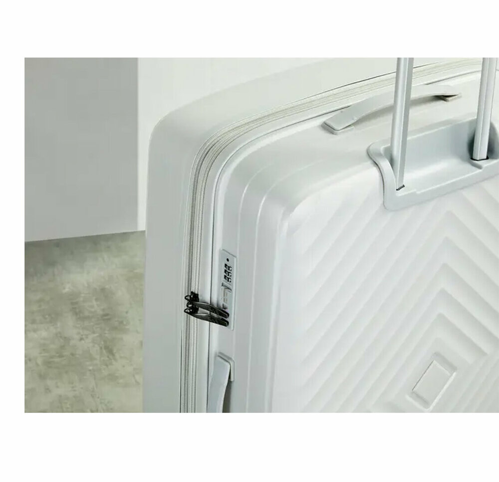 Rock - Handbagage - Parel Wit - TSA slot - 54 x 38 x 20 cm
