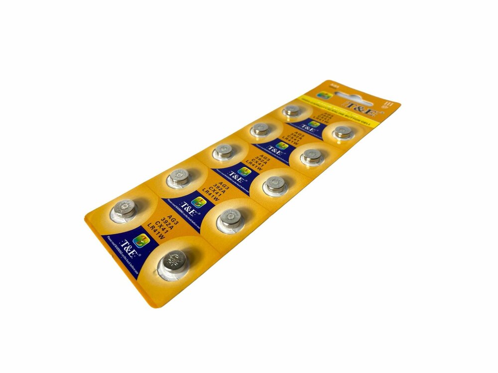 AG 3 / 392A Button cell batteries Alkaline AG 3, LR41, 392, 192