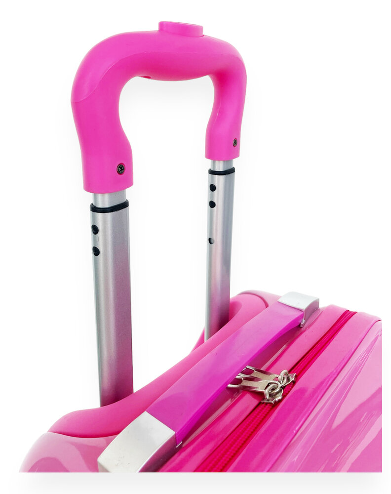 Kinder Koffer - Kitten Print - Roze - Handbagage