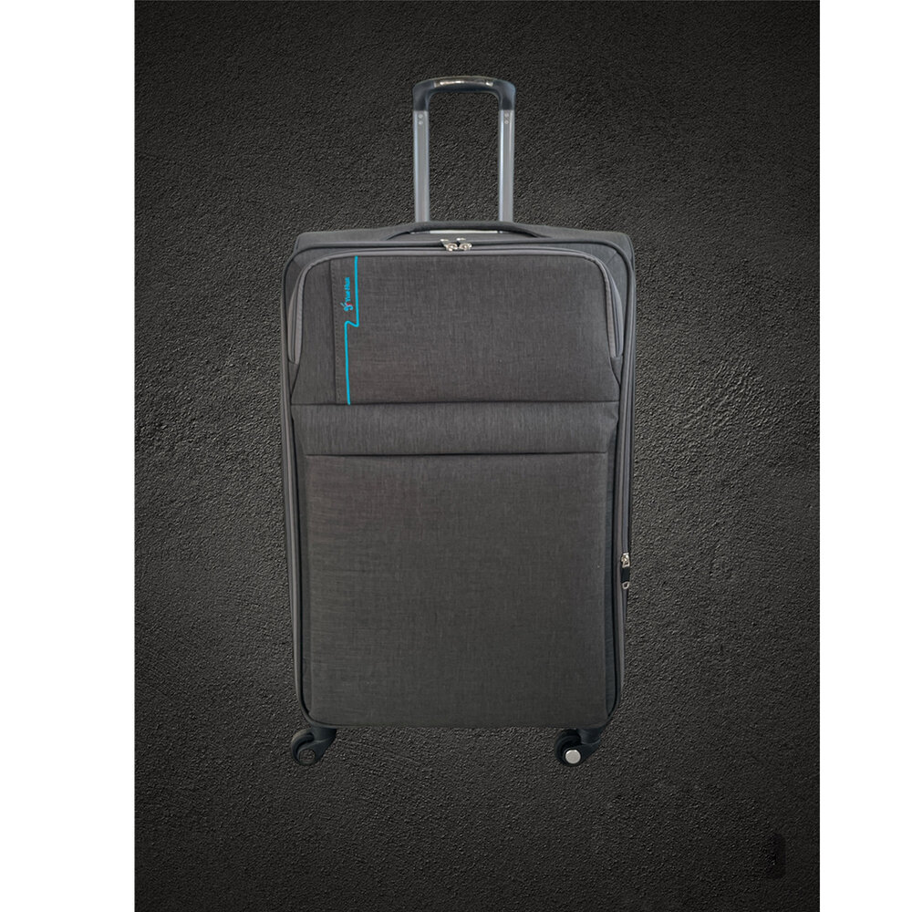 Europe Travel - Stoffen Koffer - 4 zwenkwielen -  Polyester - Extra groot 77 cm
