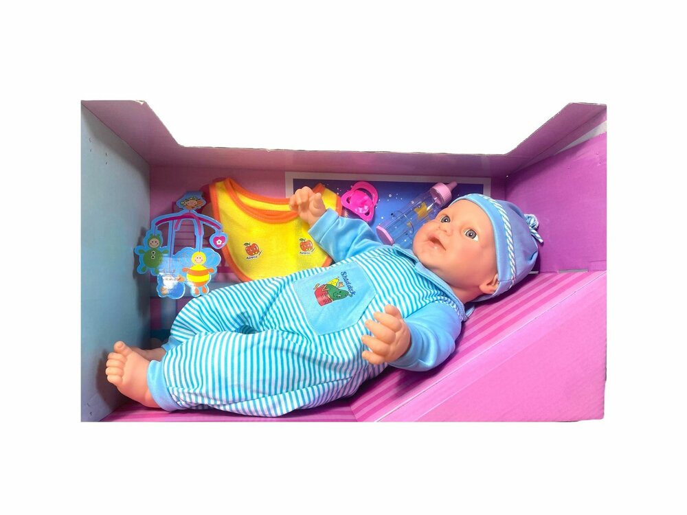 Baby Pop - Sweet - Verschillende Baby Geluiden + Accessoires - 46 x 38 x 12 cm