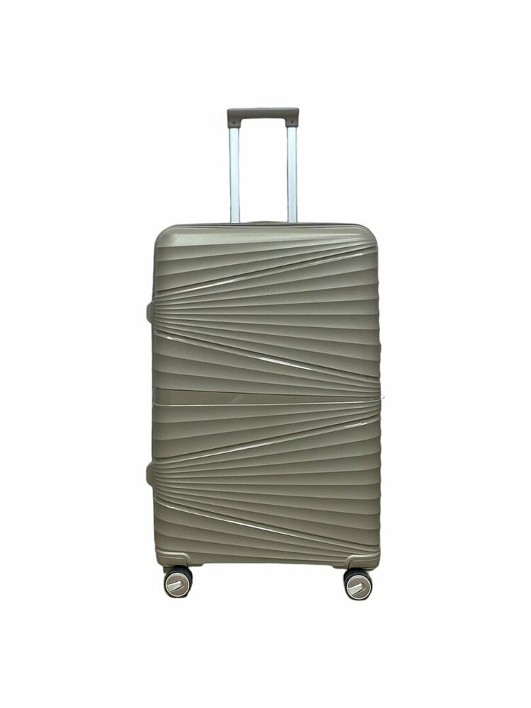 Groot XL koffer Mokka bruin 75cm - tot 35kg - 4 wielen 360 graden spinner