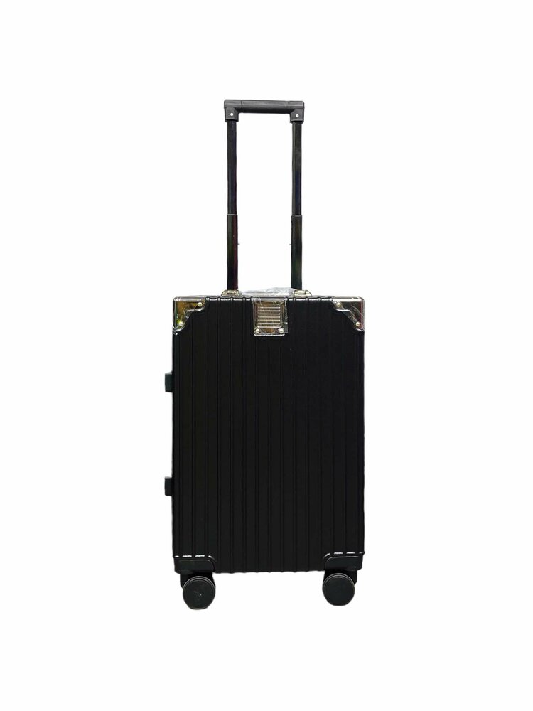 Handbagage met harde schaal, PC ABS aluminium 4 metalen hoeken voor bescherming