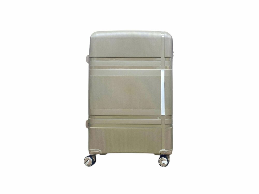 Groot koffer 65cm - tot 28kg - 4 wielen 360 graden spinner ( koffie ) -&nbsp;100% polypropyleen - editie 2025