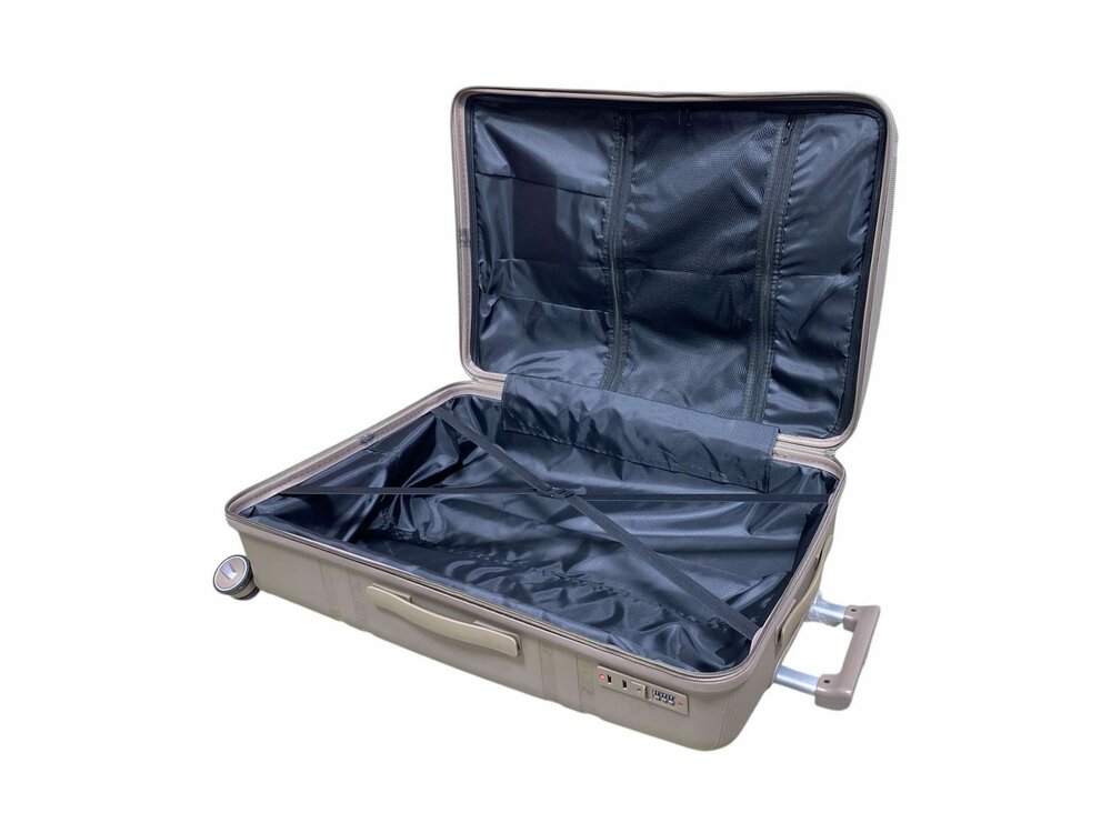 Groot XL koffer 75cm - tot 35kg - 4 wielen 360 graden spinner ( koffie ) -&nbsp;100% polypropyleen - editie 2025