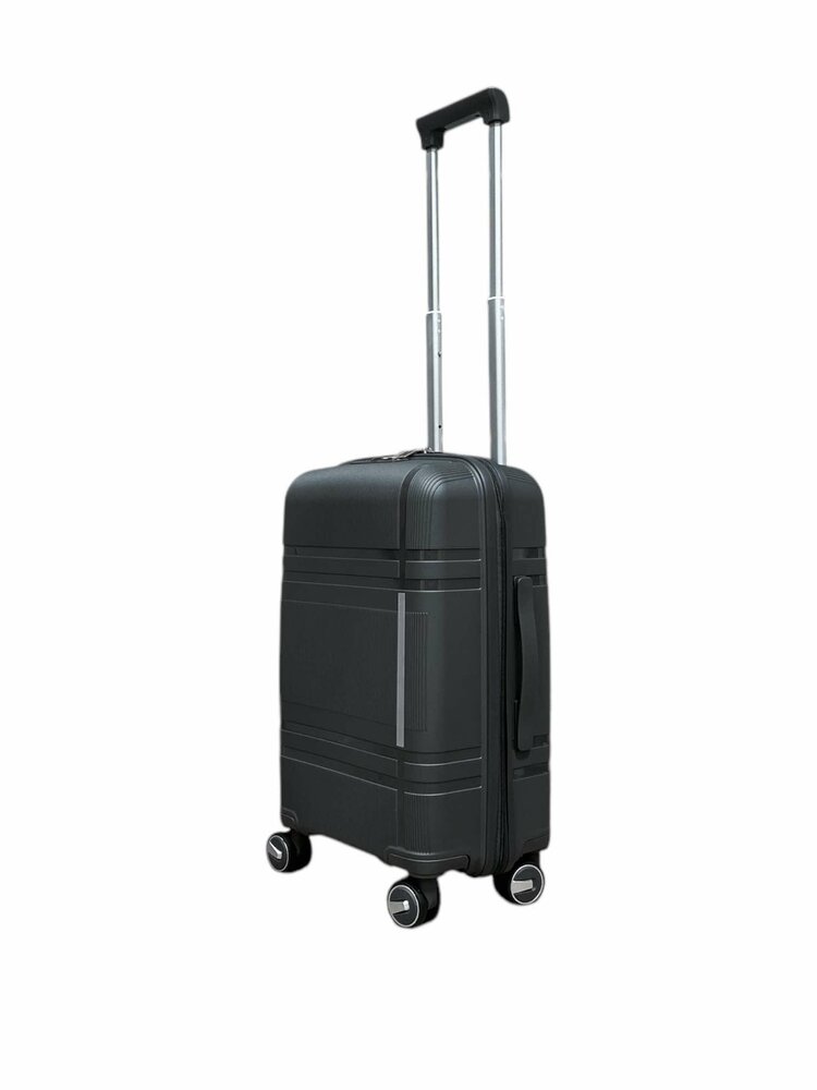Koffers - Luxe - Set van 3 - donker grijs - 55/65/75 cm -&nbsp;100% polypropyleen - editie 2025