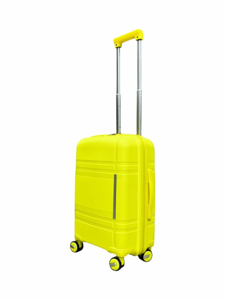 Kofferset  - Luxe - Set van 3 - Geel - 55/65/75 cm -&nbsp;100% polypropyleen - editie 2025