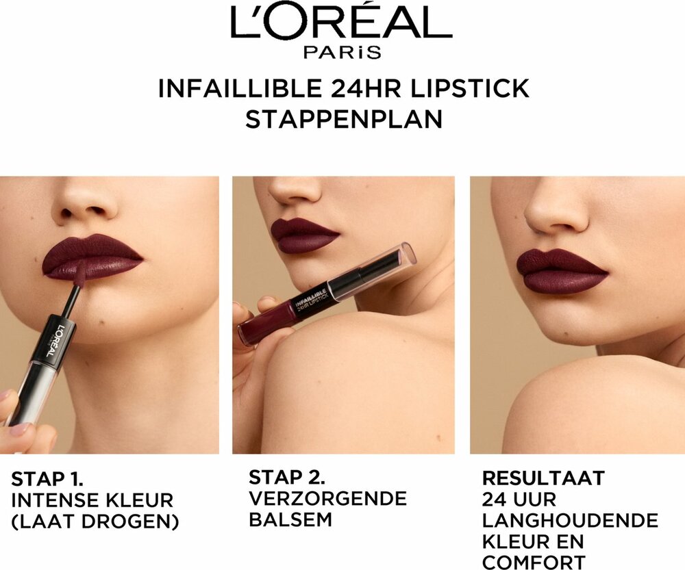 L'Or&eacute;al Paris Infaillible 24H Lipstick -  Vitamine E - 806 Everlasting Parisian