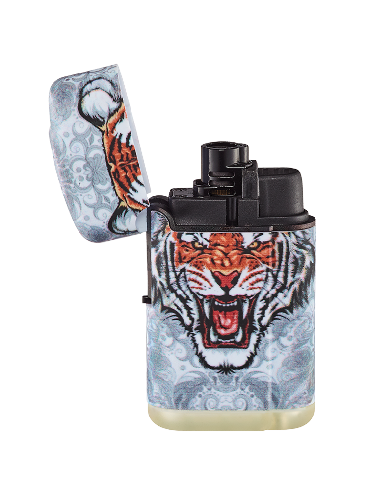 Turbo jet flame aanstekers - 20 stuks - Wild Animal - wind aansteker