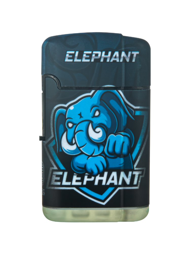 Turbo jet flame aanstekers - 4 stuks - Elephant - wind aansteker