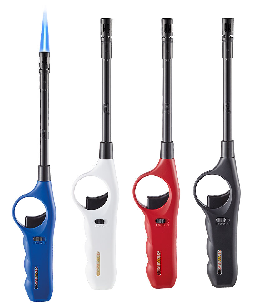Turbo gas burner - 4 pieces - long BBQ gas lighters