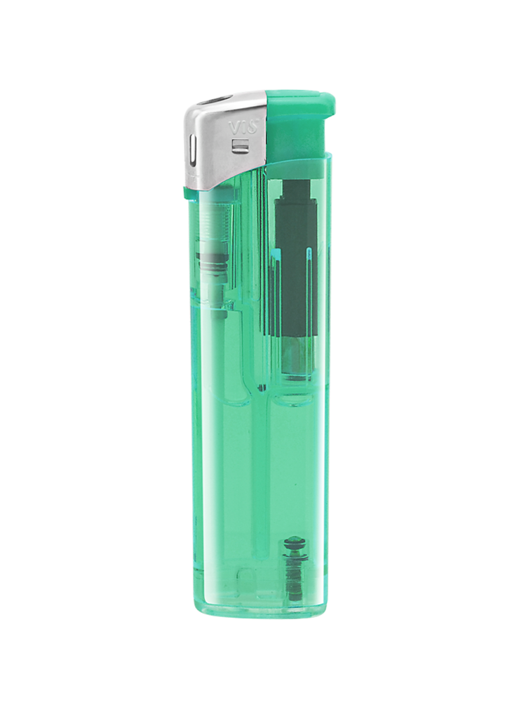 Aanstekers 50 stuks - navulbaar - Doorzichtig - vio Lighter