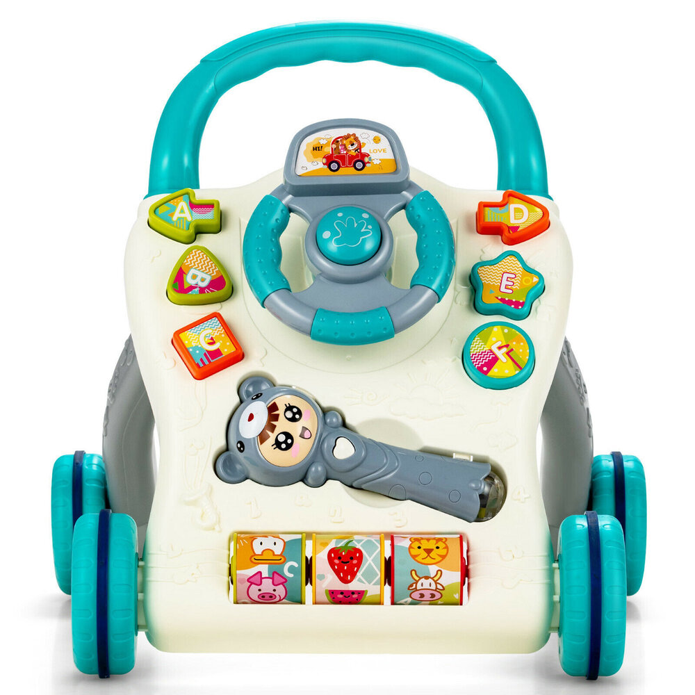 Baby Walker - met geluid en lichtjes - 9 tot 36 Maanden baby Loopwagen 