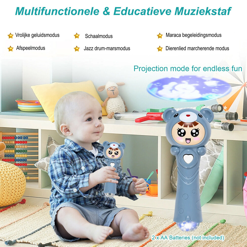 Baby Walker - met geluid en lichtjes - 9 tot 36 Maanden baby Loopwagen 