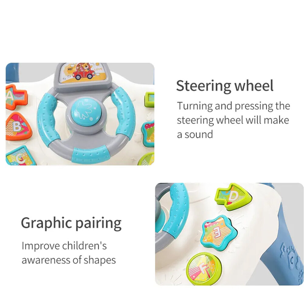 Baby Walker - Educatief Babyspeelgoed - met muziek &amp; lichtjes - baby loopwagen
