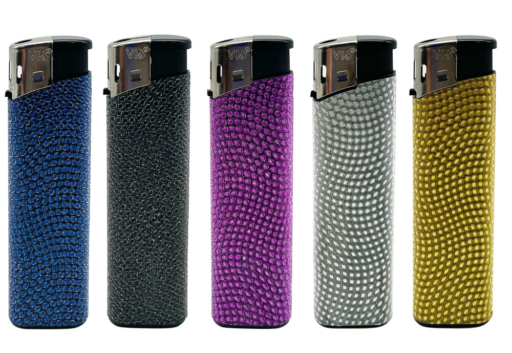 VIO Navulbare Klikaanstekers &ndash; 25 stuks in Tray (met Glitter Print)