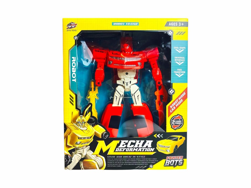Transform Mecha Deformation - Robot + Auto 2 IN 1 - 26 cm R