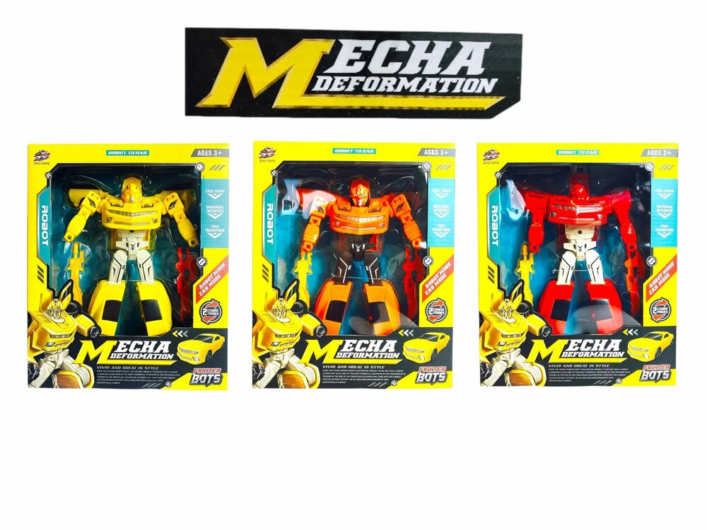 Transform Mecha Deformation - Robot + Auto 2 IN 1 - 26 cm R