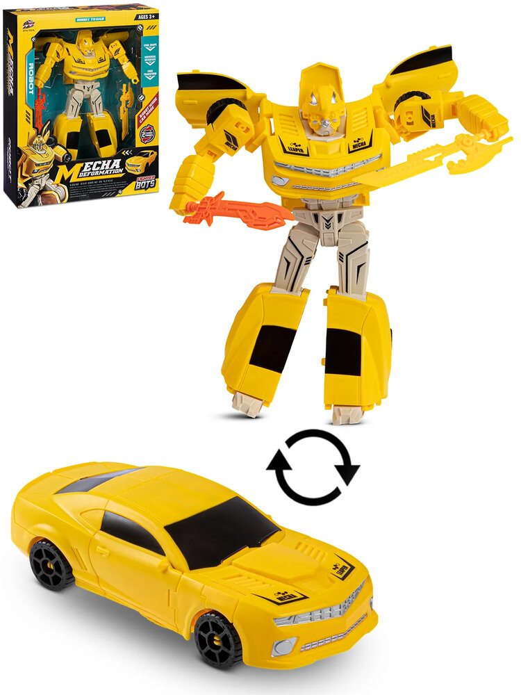 Transform Mecha Deformation - Robot + Car 2 IN 1 - 26 cm