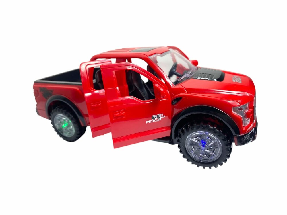 Pickup auto speelgoed - Super Max - acrobatisch beweging met licht en geluid (23.5 cm) R
