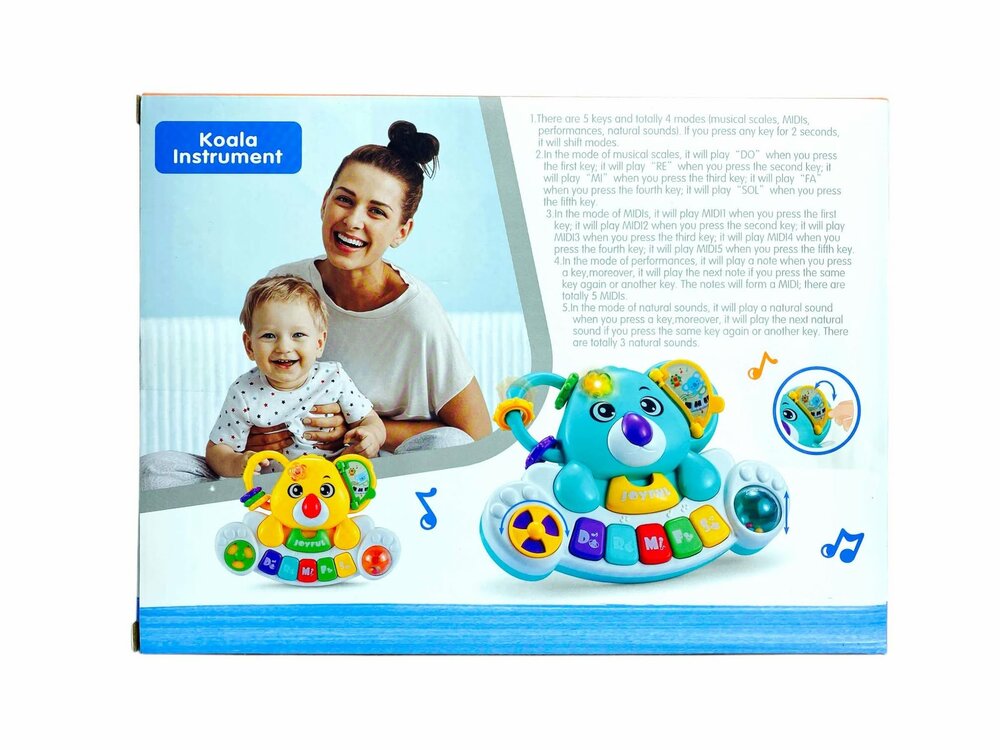 Koala Instrument - Oplichtende Koala Piano 18+ m