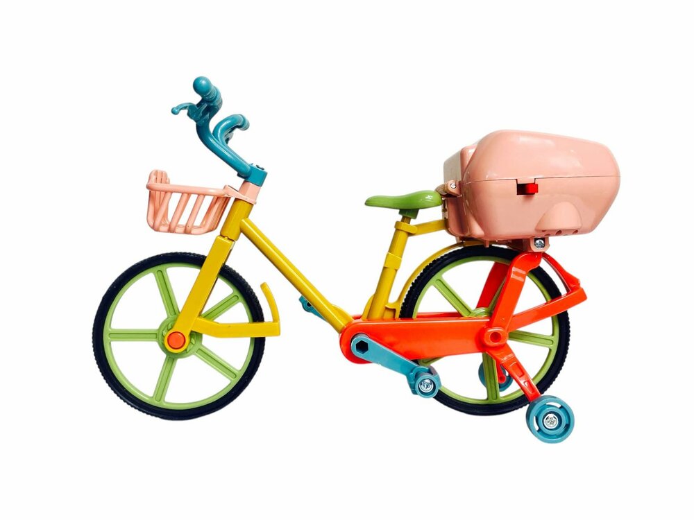 Elektrische Fietsen Speelgoed Fiets Voertuig Model Vroege Onderwijs Speelgoed Met Lichte Muziek
