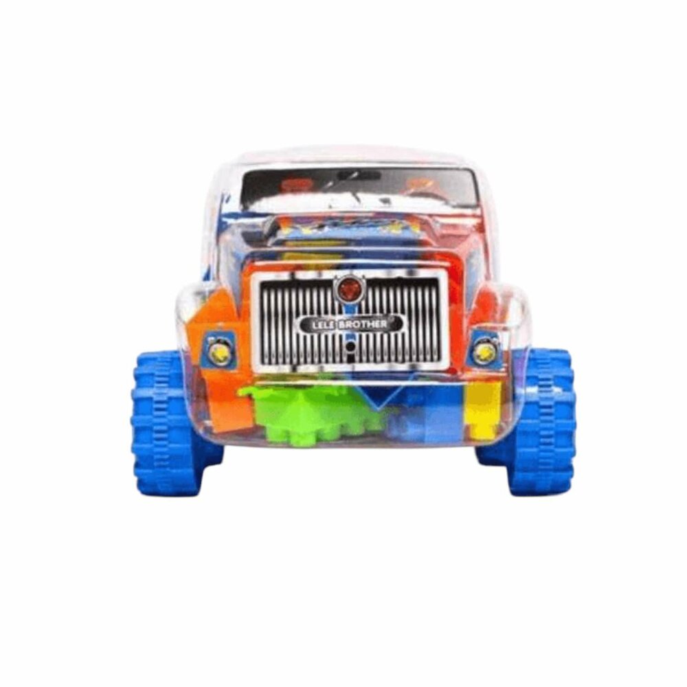 Speelgoed bouwstenen + auto 100 stuks Bouwstenen - Multikleur Speelgoed Bouwblokjes - In Auto Box