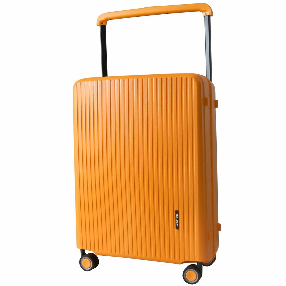Bubule harde koffers Oranje - set 3 stuks - TSA Slot - brede handgreep - Hardcase 