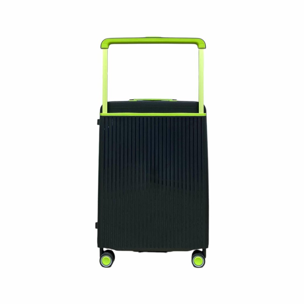 Bubule Hardcase koffer zwart extra groot  XL 76 cm - TSA Slot - brede handgreep