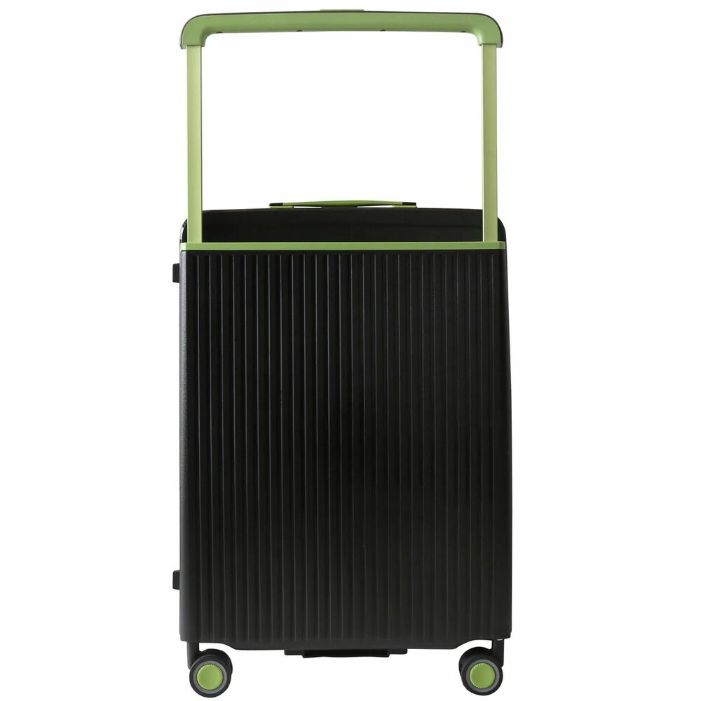 Hardcase koffer zwart Groot - L 65 cm - TSA Slot - brede handgreep Bubule 