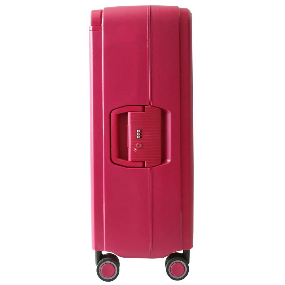 Hardcase koffer Handbagage  Donker roze - 55 cm - TSA Slot - brede handgreep Bubule 
