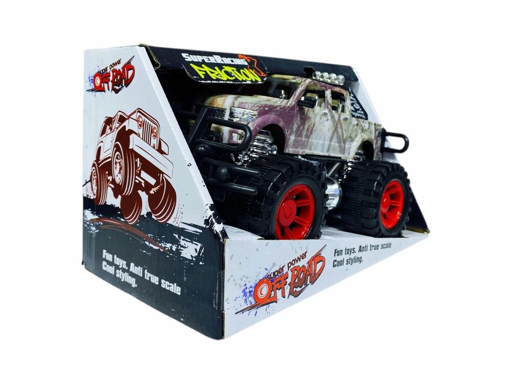 Auto superkracht off-road - Autospeelgoed Anti true scale coole styling ( zonder batterij spel )