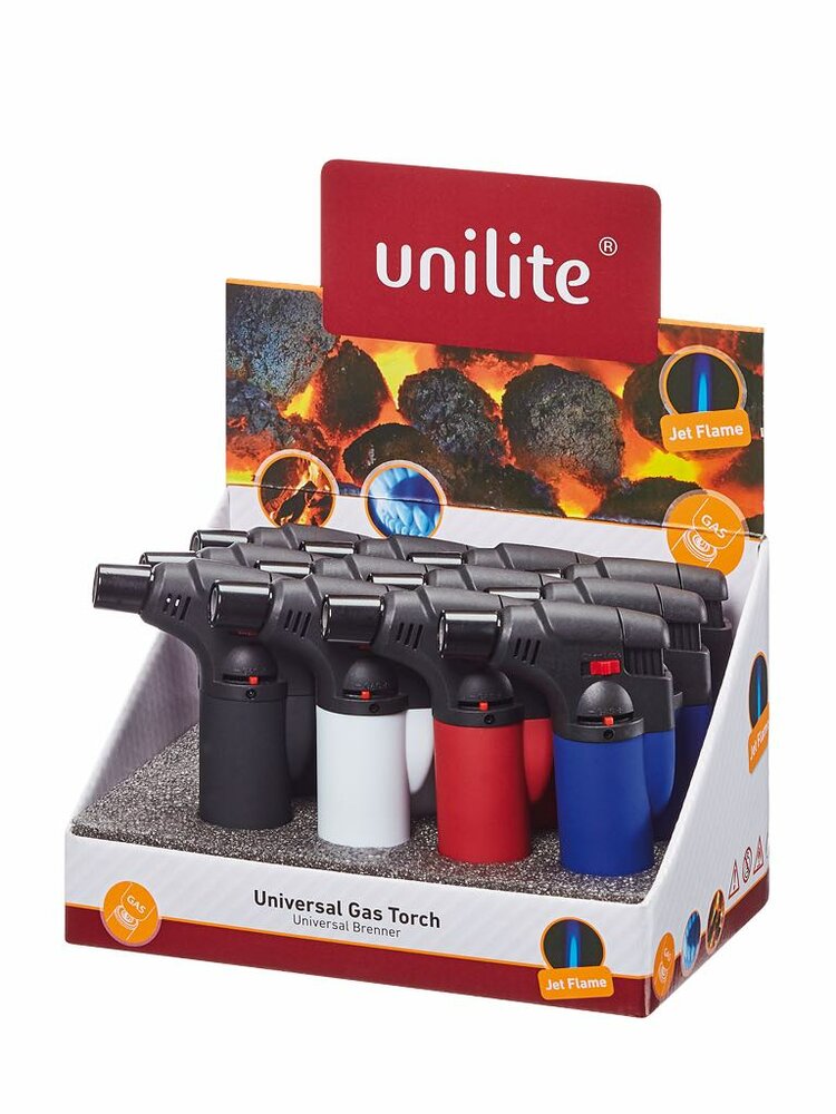 Tokyo Gasbranders - 4 stuks Turbo aansteker - Unilite