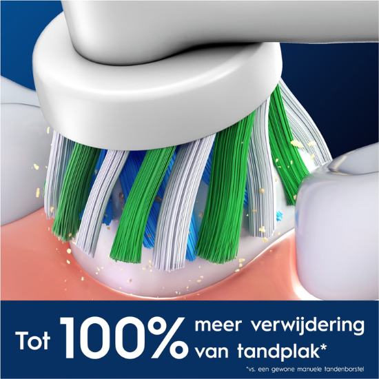 Oral-B Pro Cross Action opzetborstels 4 stuks