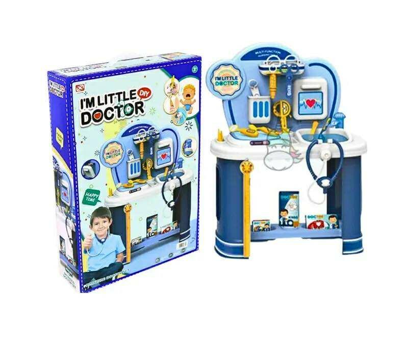 Educatieve speelgoed doktersset voor kinderen met 17 accessoires DIY