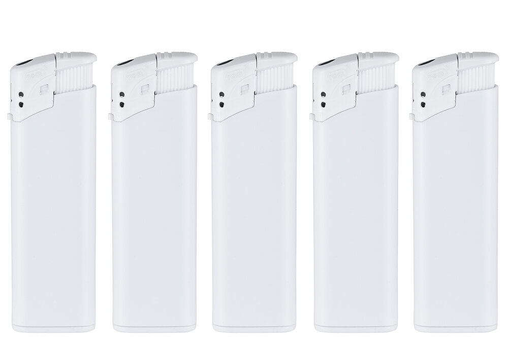 White Printable Lighter Blank - Pack of 50 - Click System - TOM&reg;